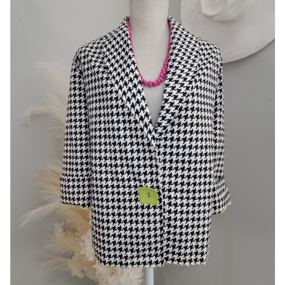 Unique Painted Pony Houndstooth Painted Pony Jacket